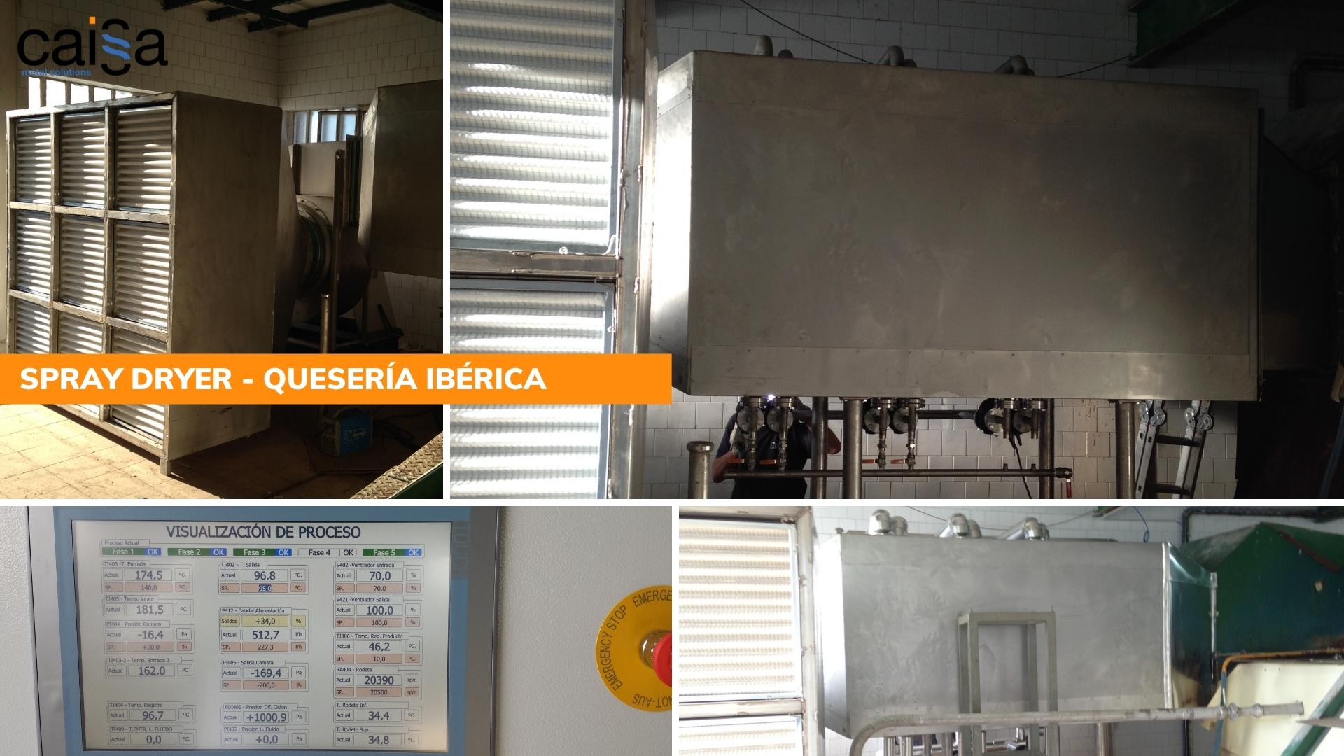 Spray Dryer Alimentaria de Queso